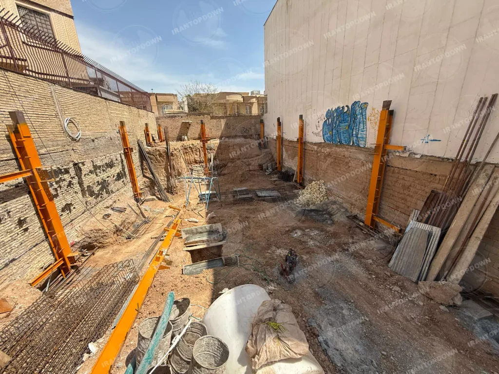 Ghoddusi Office Building, Shiraz – top-down construction by Irantopdown