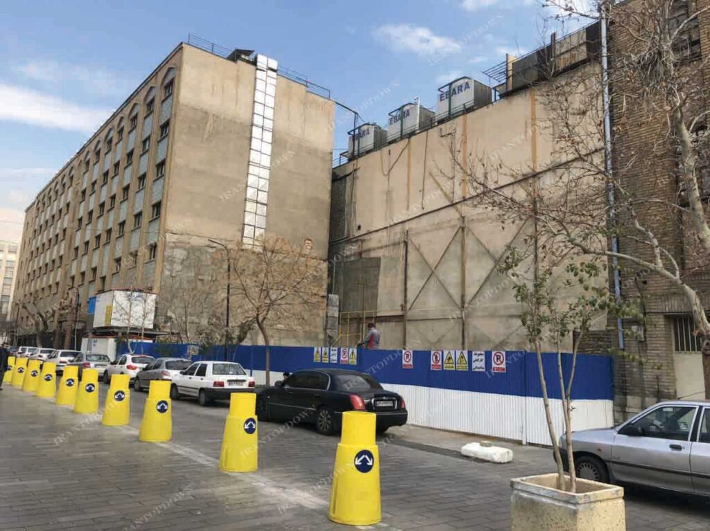 Grand Ferdowsi Hotel – top-down construction by Irantopdown