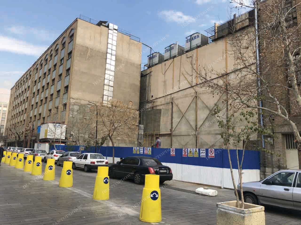 Grand Ferdowsi Hotel – top-down construction by Irantopdown